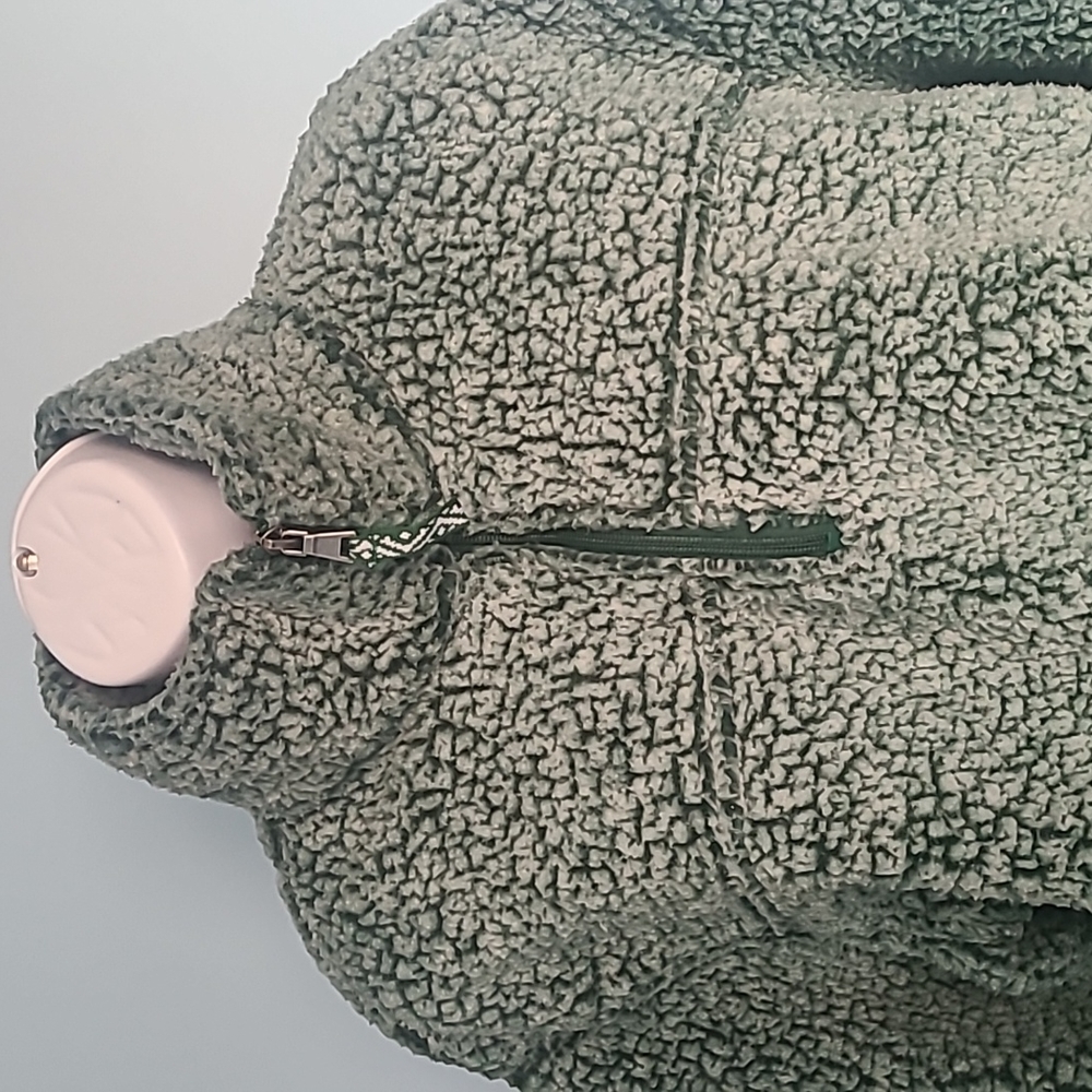Ladies Sherpa Pullover - Picture 1 of 7